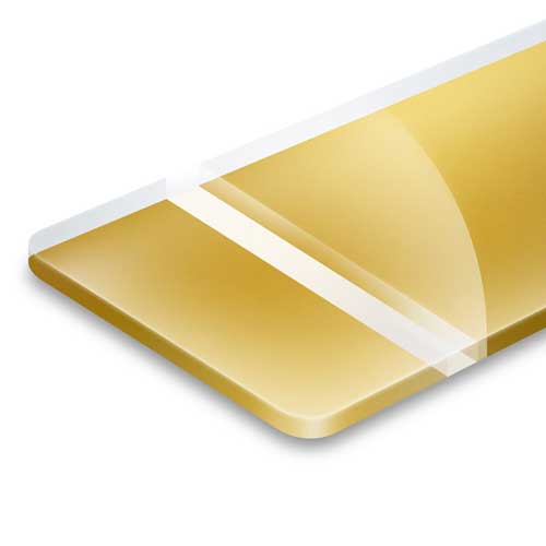 Laminato plastico (ABS) per retro incisioni