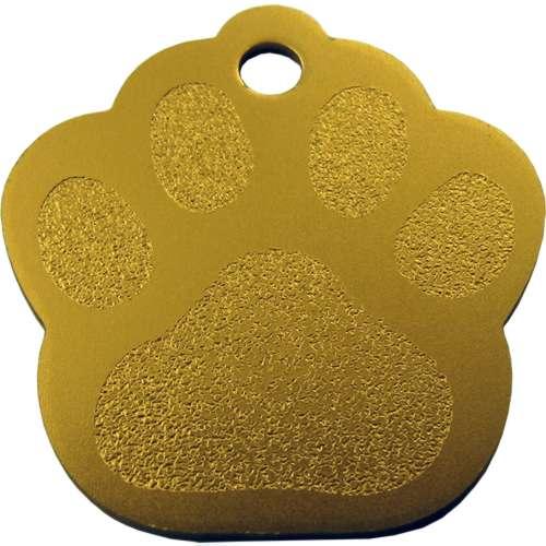 Paw tag in aluminum (10pcs)